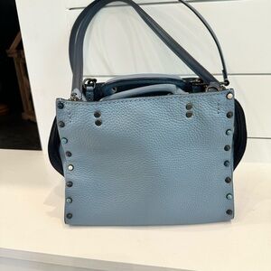 Coach 1941 Rogue 25 Slate Blue with Rivets Like New Bag with dustbag